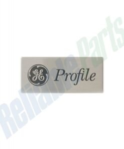 GE REFRIGERATOR LENS NAME PLATE - WR04X10161