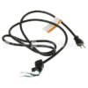 GE POWER CORD AND LABEL ASSEMBLY - WE26M366
