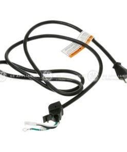 GE POWER CORD AND LABEL ASSEMBLY - WE26M366