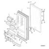 FRIGIDAIRE/ELECTROLUX REFRIGERATOR DOOR - 297329320