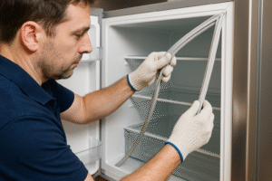Refrigerator door gasket